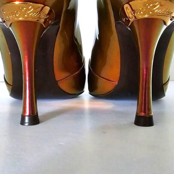 Louis Vuitton Prismatic Limited Edition Patent Leather Heels Size 36/6 - Picture 12 of 16